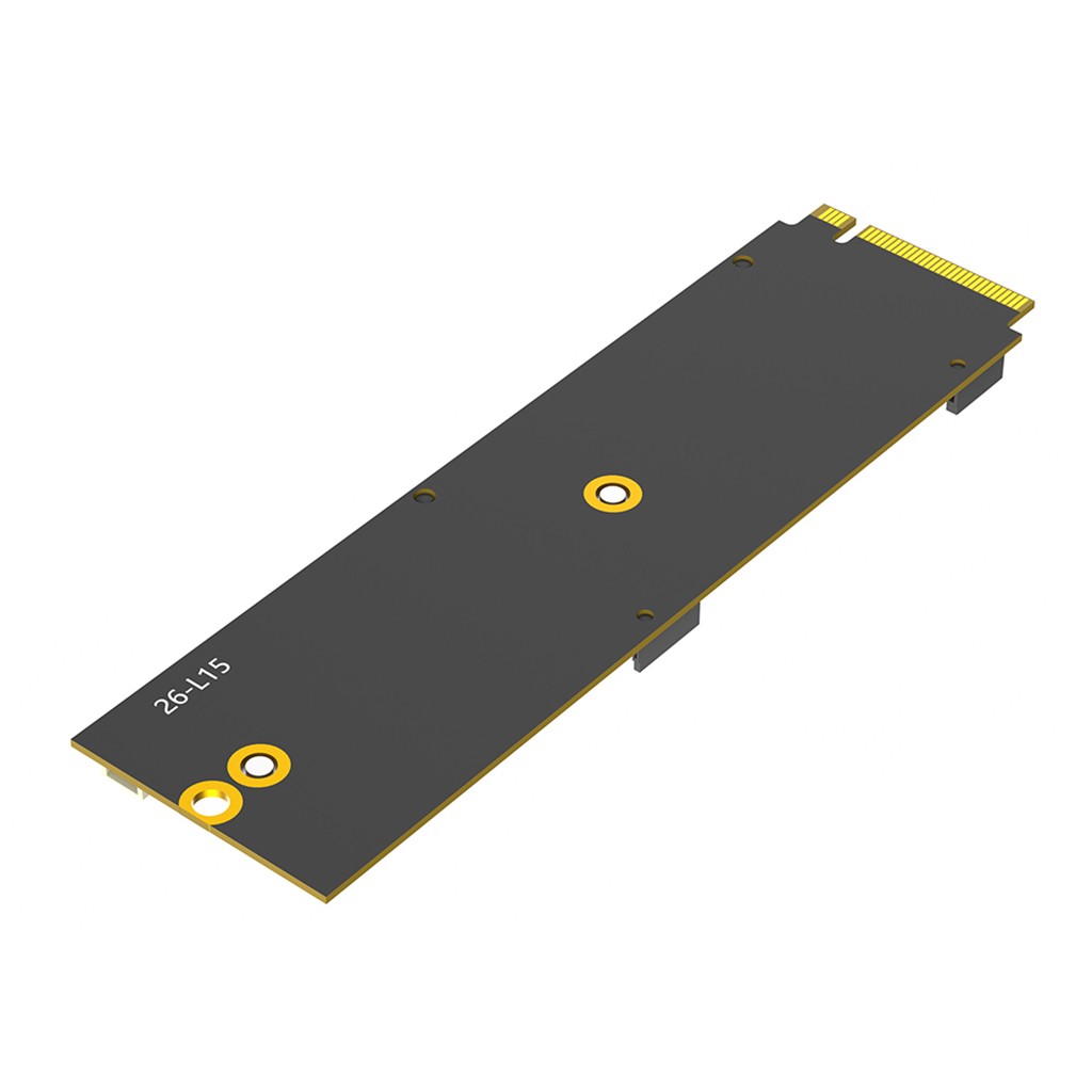2-in-1 M.2 M-Key to NVMe SSD + A/E Key WiFi Adapter Card NGFF M2 Converter Card