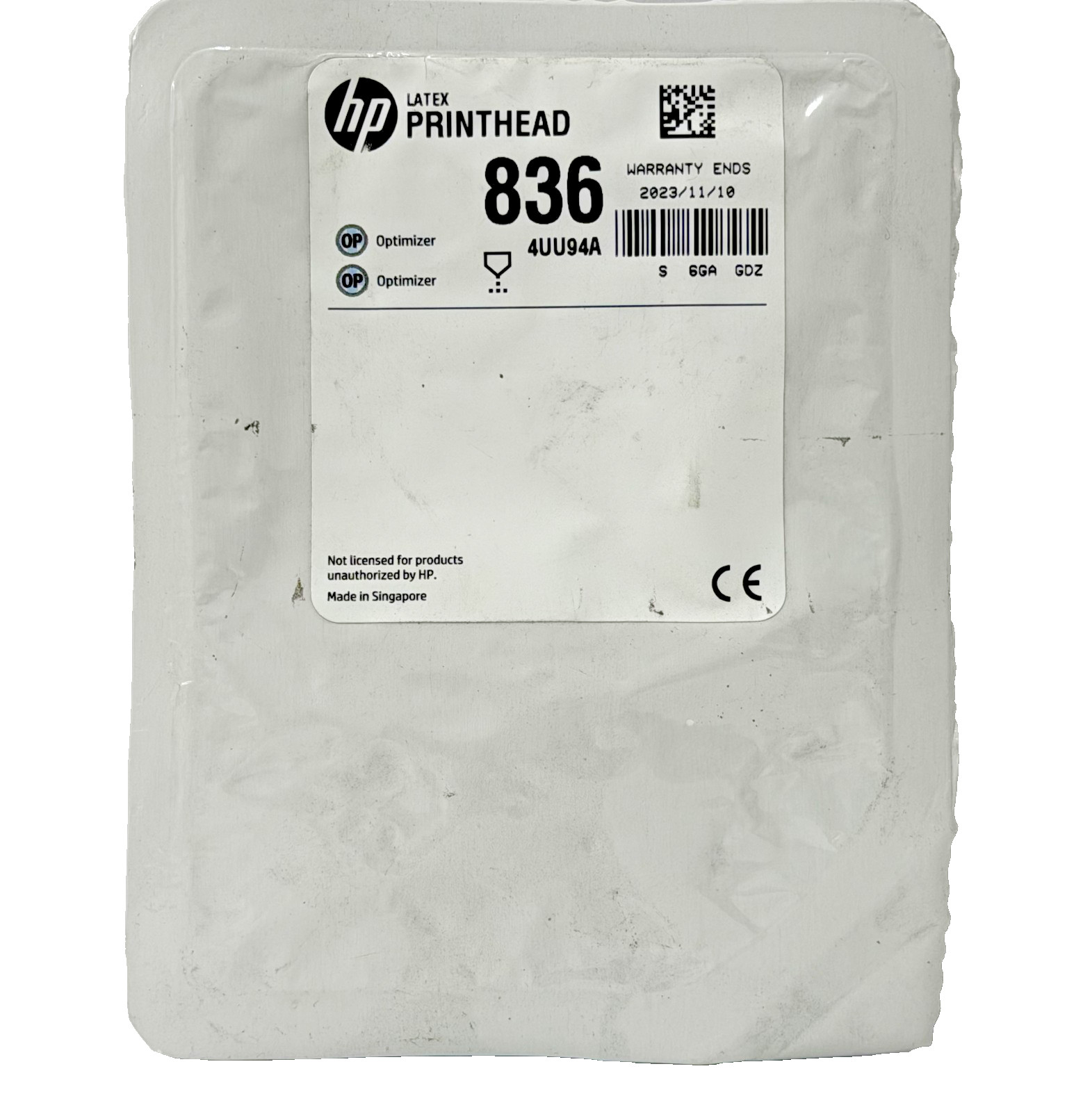 New Genuine HP 836 Optimizer (4UU94A) Printhead Cartridge Latex 700