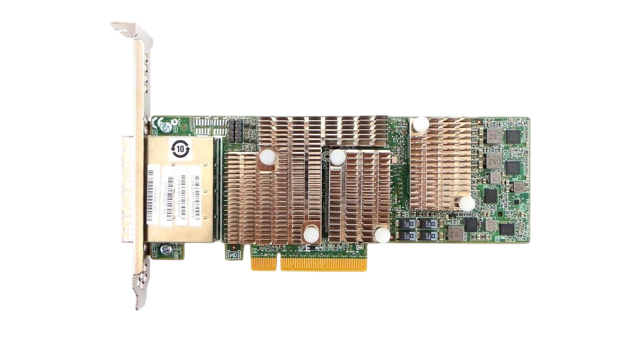 Dell TFJRW Controller Quad Port SFF-8644 I/O Host Bus Adapter Compellent SC8000
