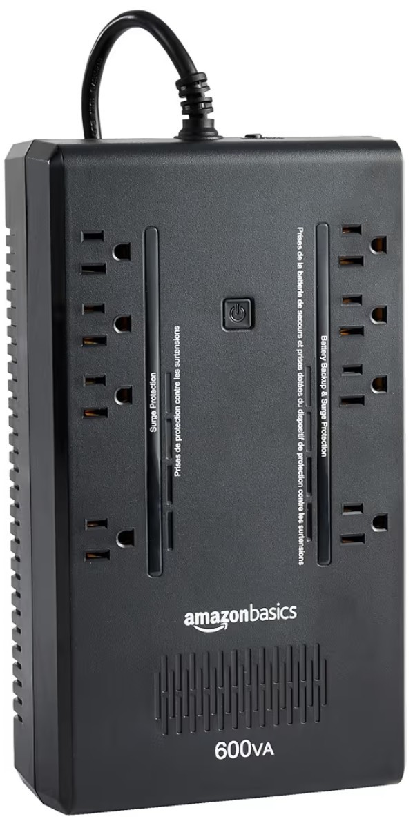 AmazonBasics 360W 8 Outlets Freestanding UPS BRAND NEW 