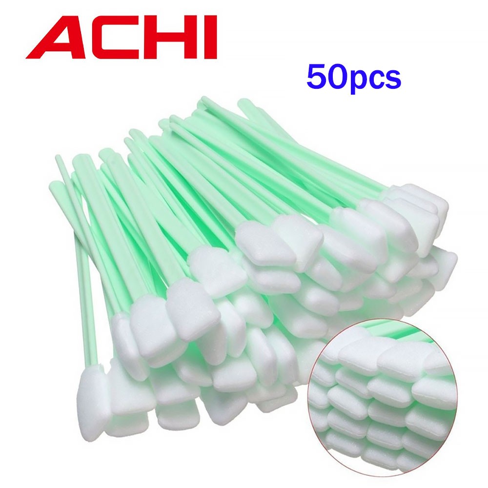 50pcs Cleaning Swab Sponge Foam For Solvent Ink Printer Mimaki Epson Roland
