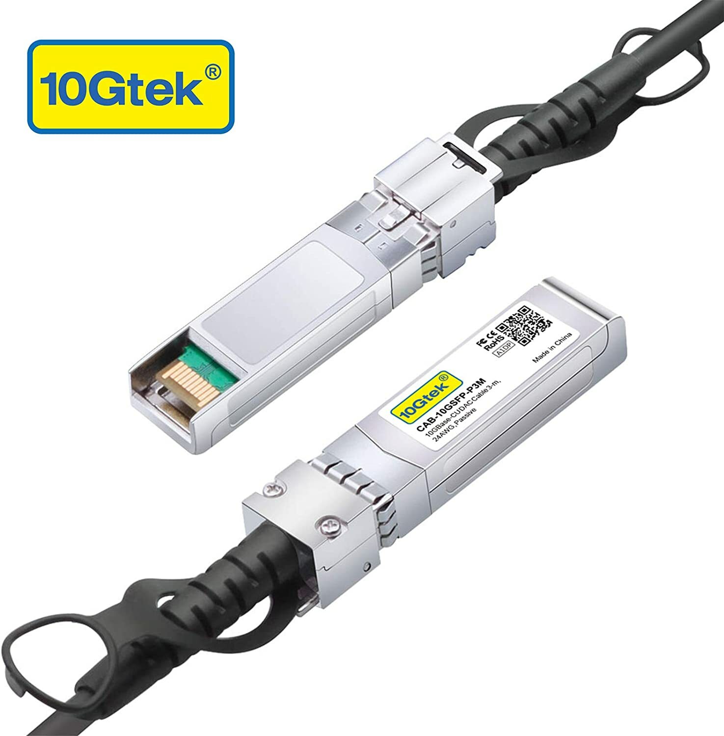 Lot SFP+ 10G DAC Cable, Copper Twinax Cable For Cisco SFP-H10GB-CU3M, 9.8 ft