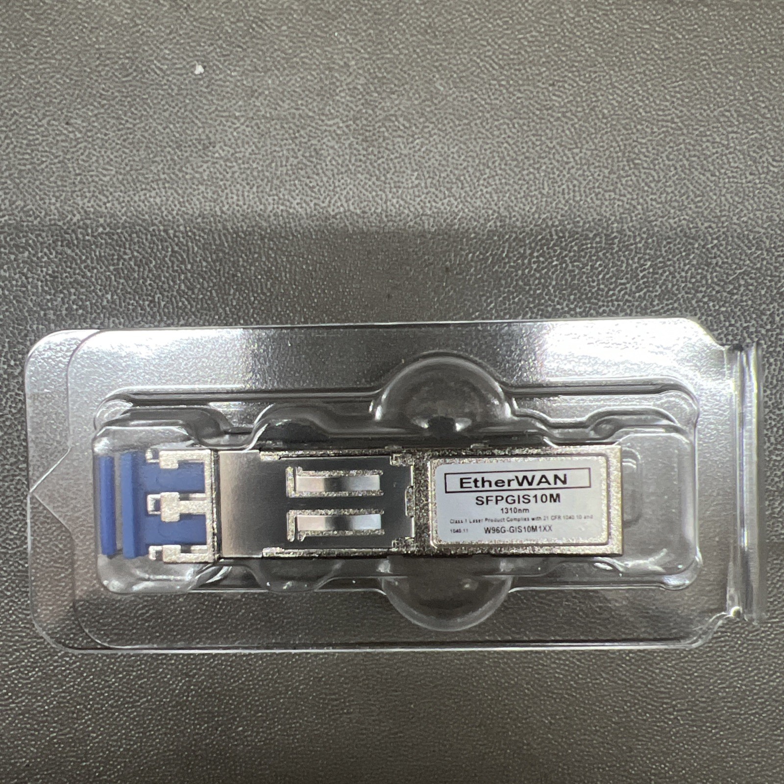EtherWAN Hardened Gigabit SFP Module (Single Mode, 10Km, Duplex LC, DDM)