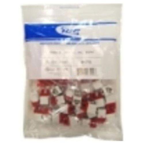ICC IC107F6CBK Cat.6 Modular Connector 25 Pack RJ-45 Black