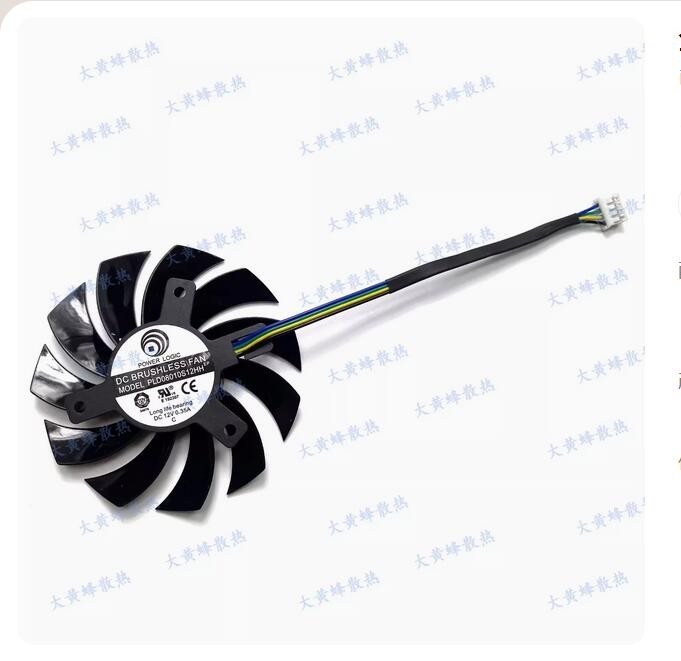 New Graphics Card Cooling Fan For XFX RX560 550 460 2GB/4GB Core Edition OC