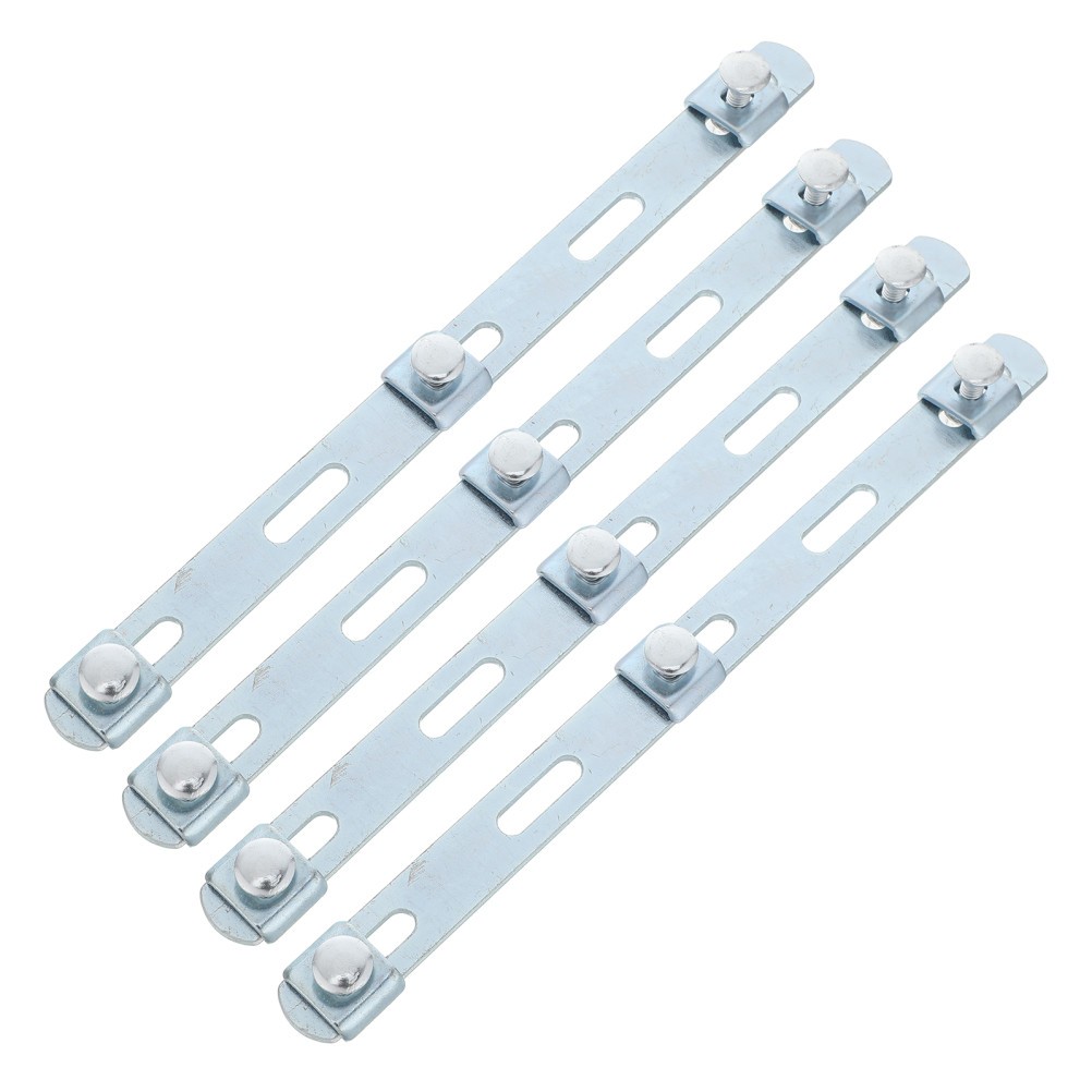 4 Pcs Grid Bridge Holder Cable Tray Mesh Connector Reinforcement Strip