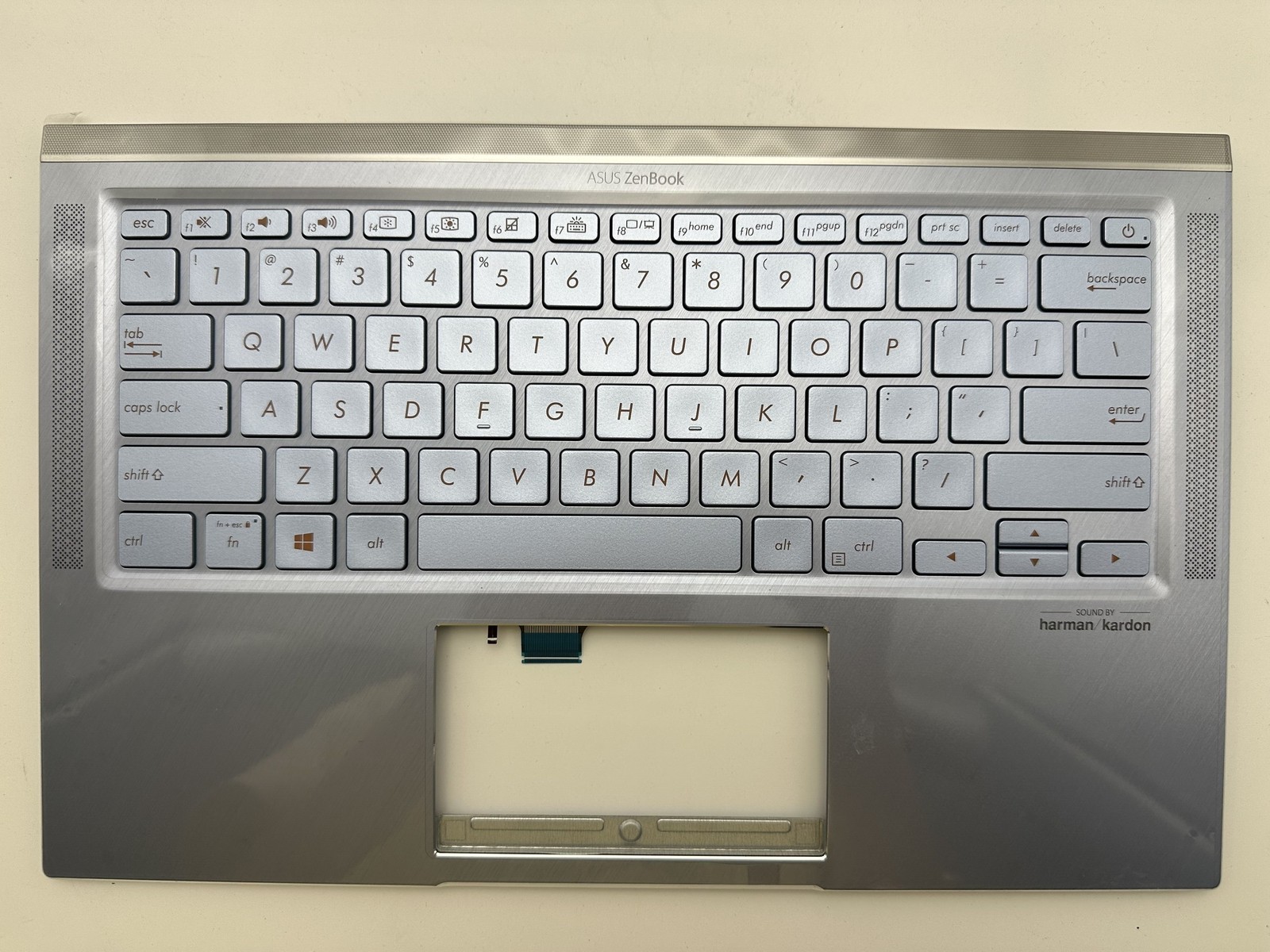 90Nb0Mb1-R30Us0 Asus Zenbook Ux431FA-3B Series Palmrest US Keyboard "Grade A"