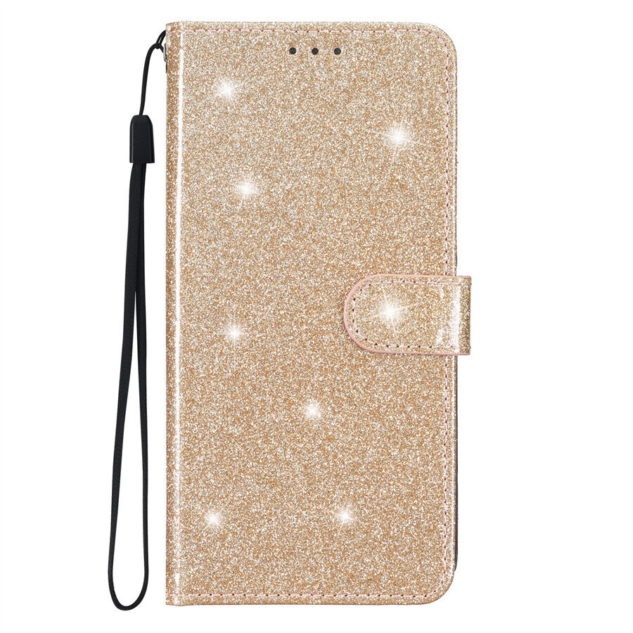 Bling Glitter Card Wallet Cover Case For A15 A16 A57 A56 A55 A54 A14 A34 A37