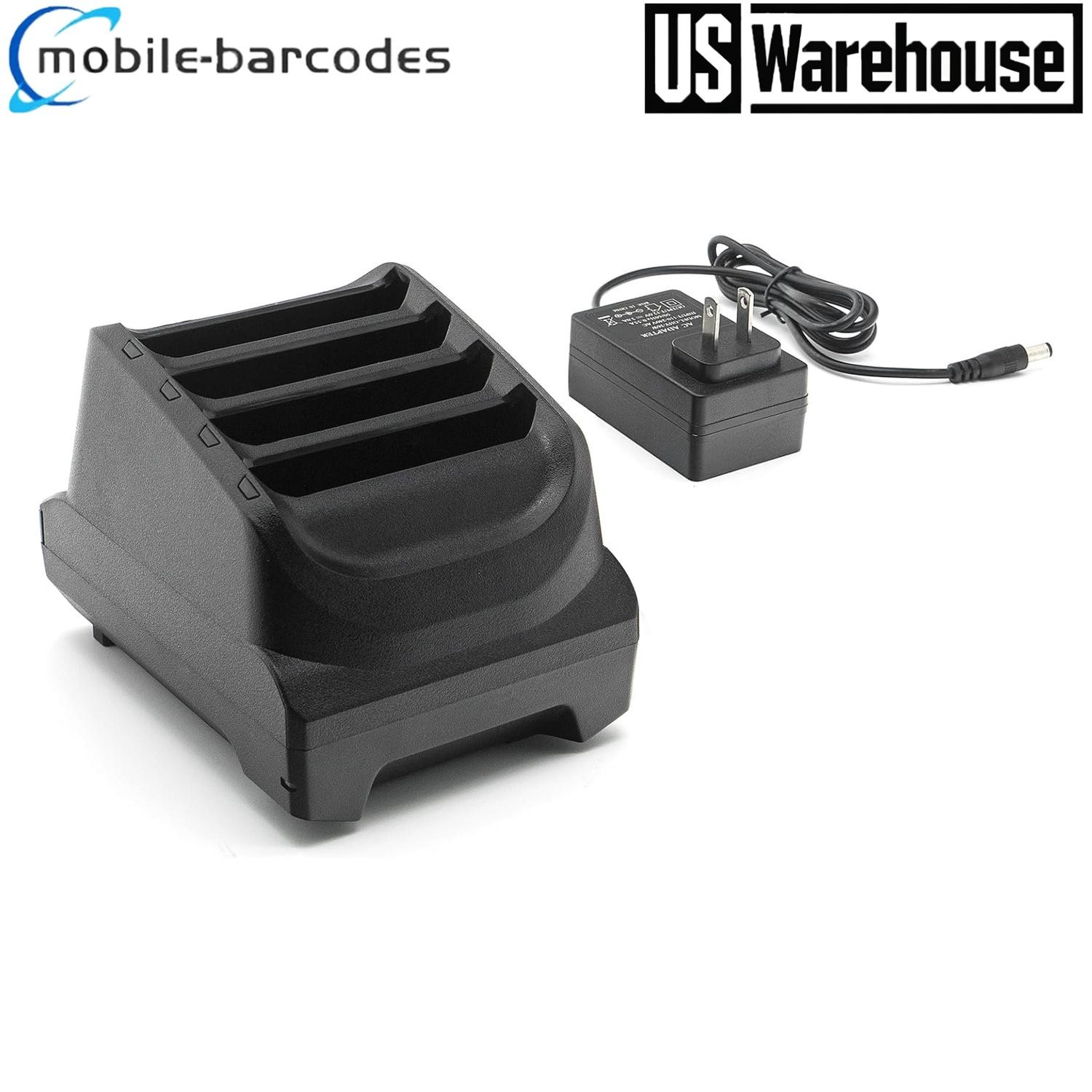 4-Slot Battery Charger for Zebra TC51 TC52 TC56 TC57 Scanners SAC-TC51-4SCHG-01