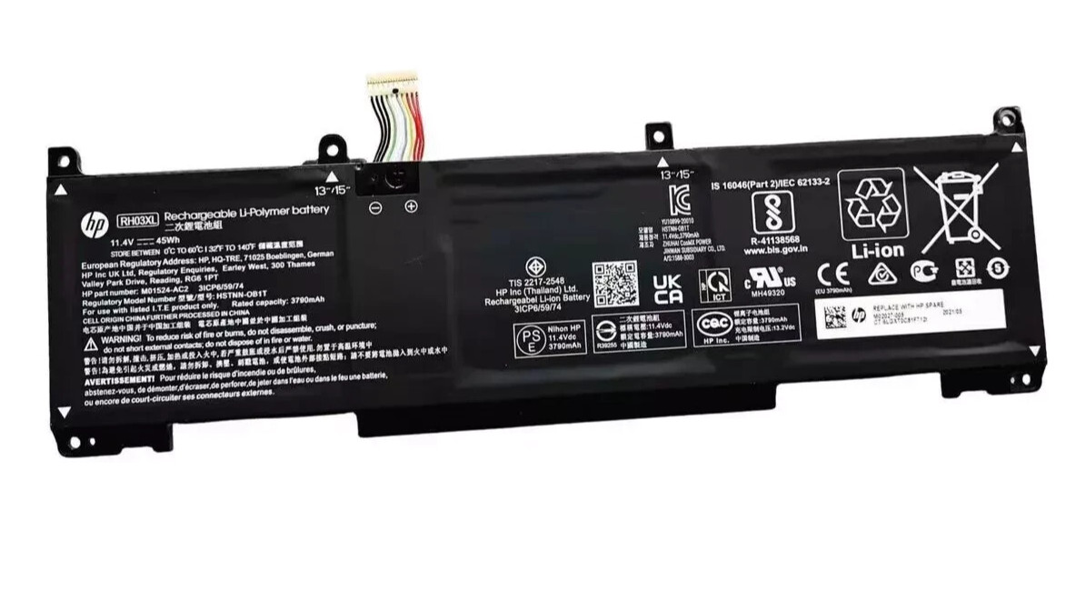 NEW OEM 45Wh RH03XL Battery for HP HSTNN-IB9P HSTNN-IB9Q M01524-171 HSTNN-OB1T