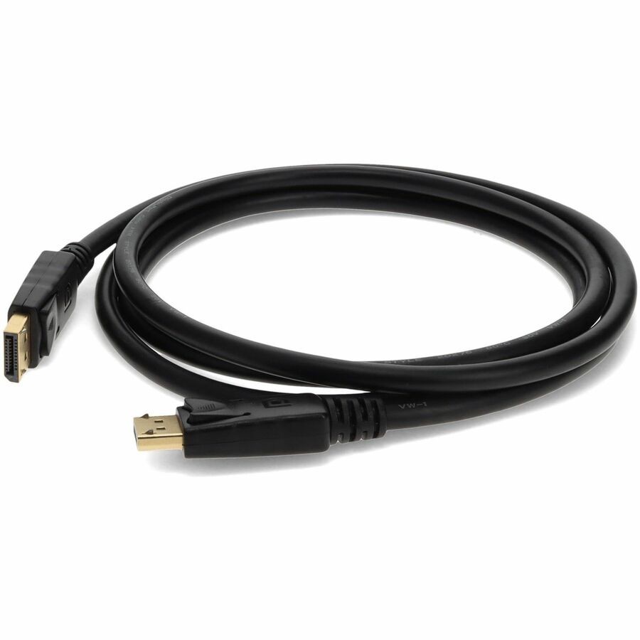 AddOn 6ft DisplayPort 1.2 Male to Male Black Cables (5 Pack)