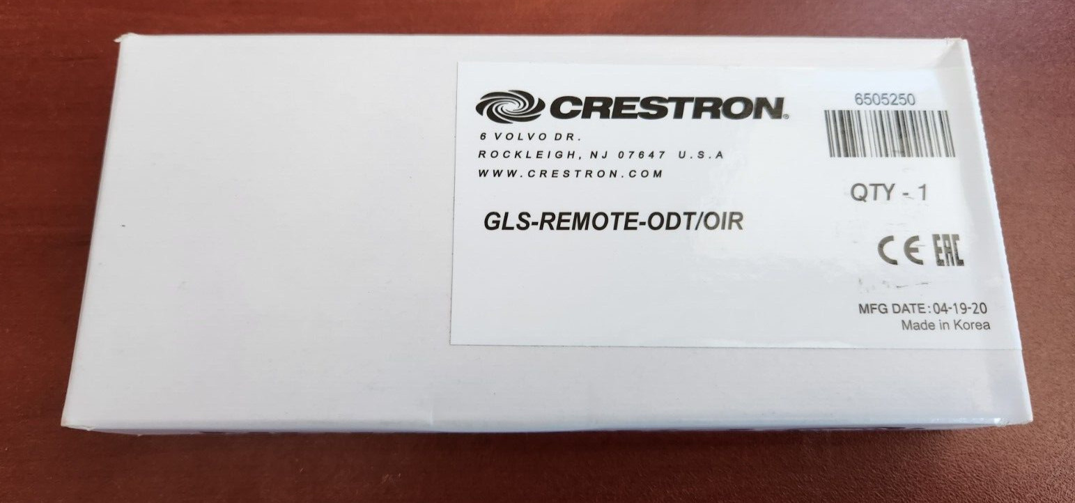 Crestron GLS-REMOTE-ODT/OIR  IR Remote for GLS Occupancy Sensors 6505250 NIB