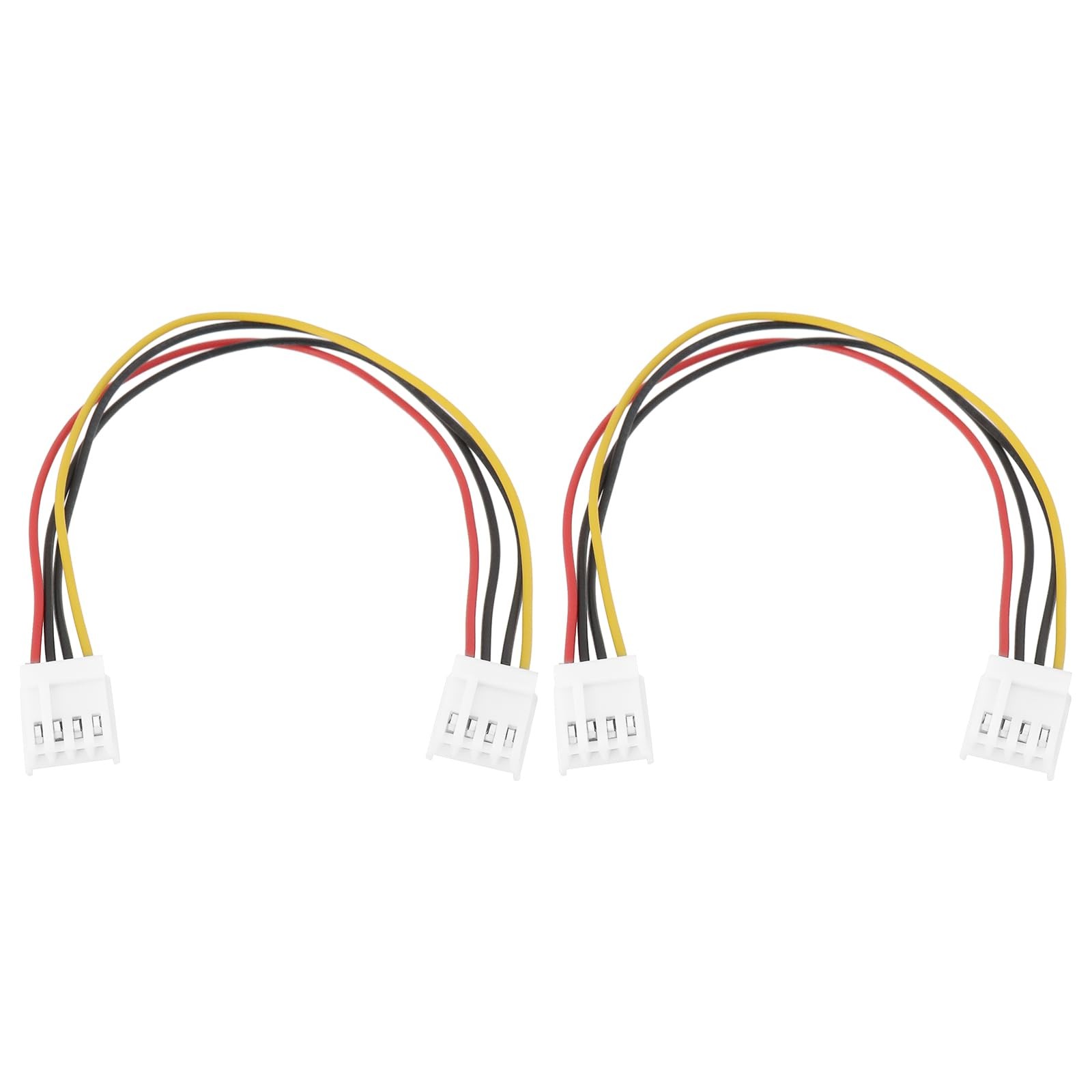 2 Pcs 20cm Floppy Disk Drive Power Cable 4-Pin to 4-Pin Power Cable Adapter f...