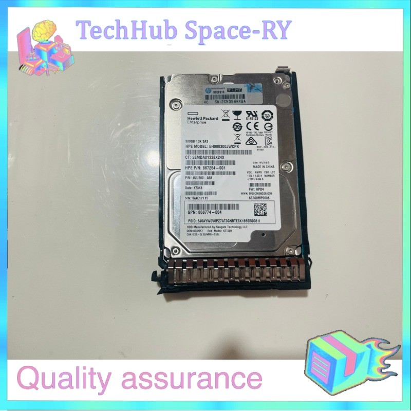 759208-B21 HP 300GB 12G SAS 15K Rpm SFF 2.5" SC HDD Hard Drive 759546-001