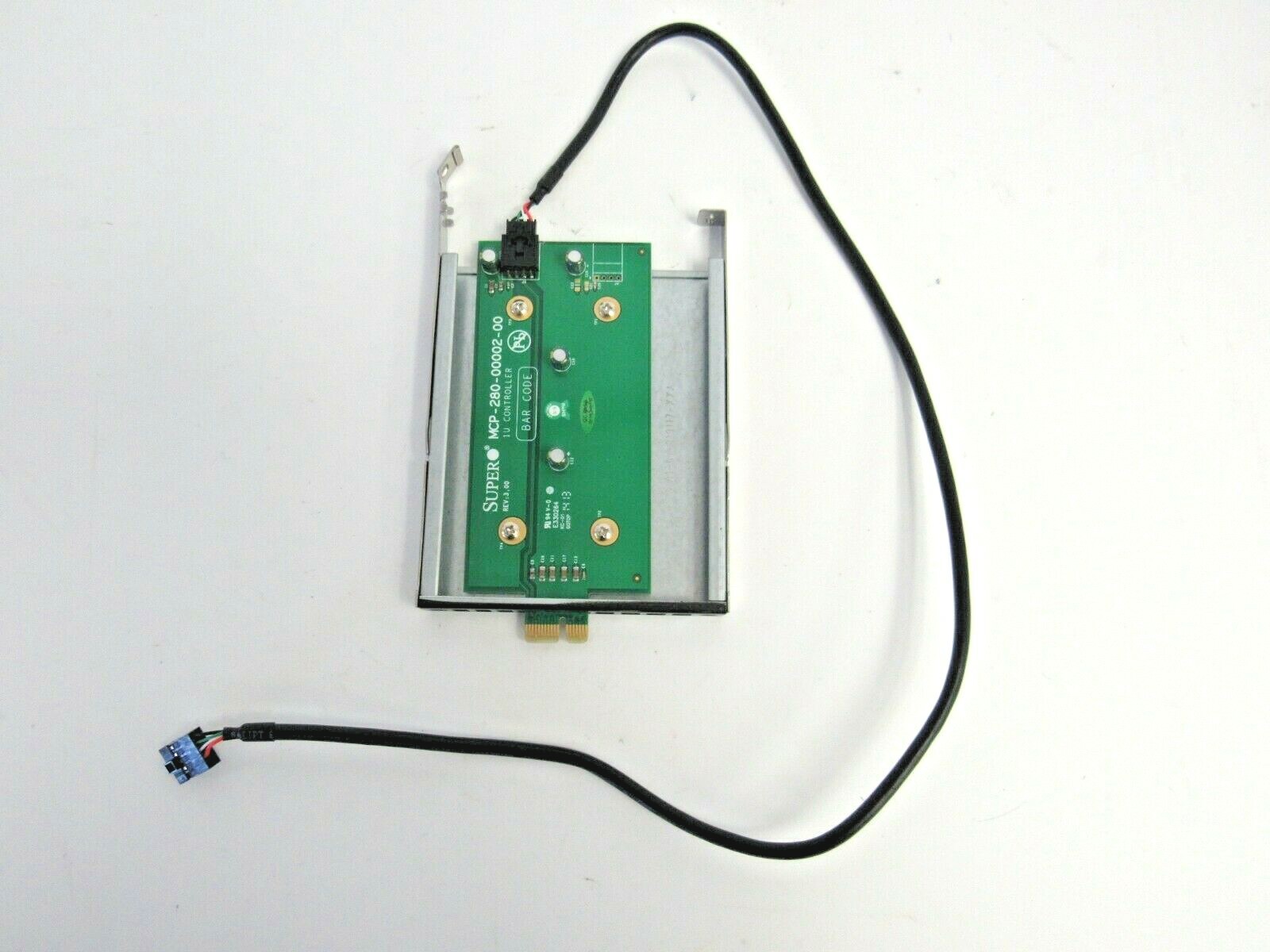 Supermicro MCP-280-00002-00 1U Controller Board Card w/ Tray and Cable    32-4
