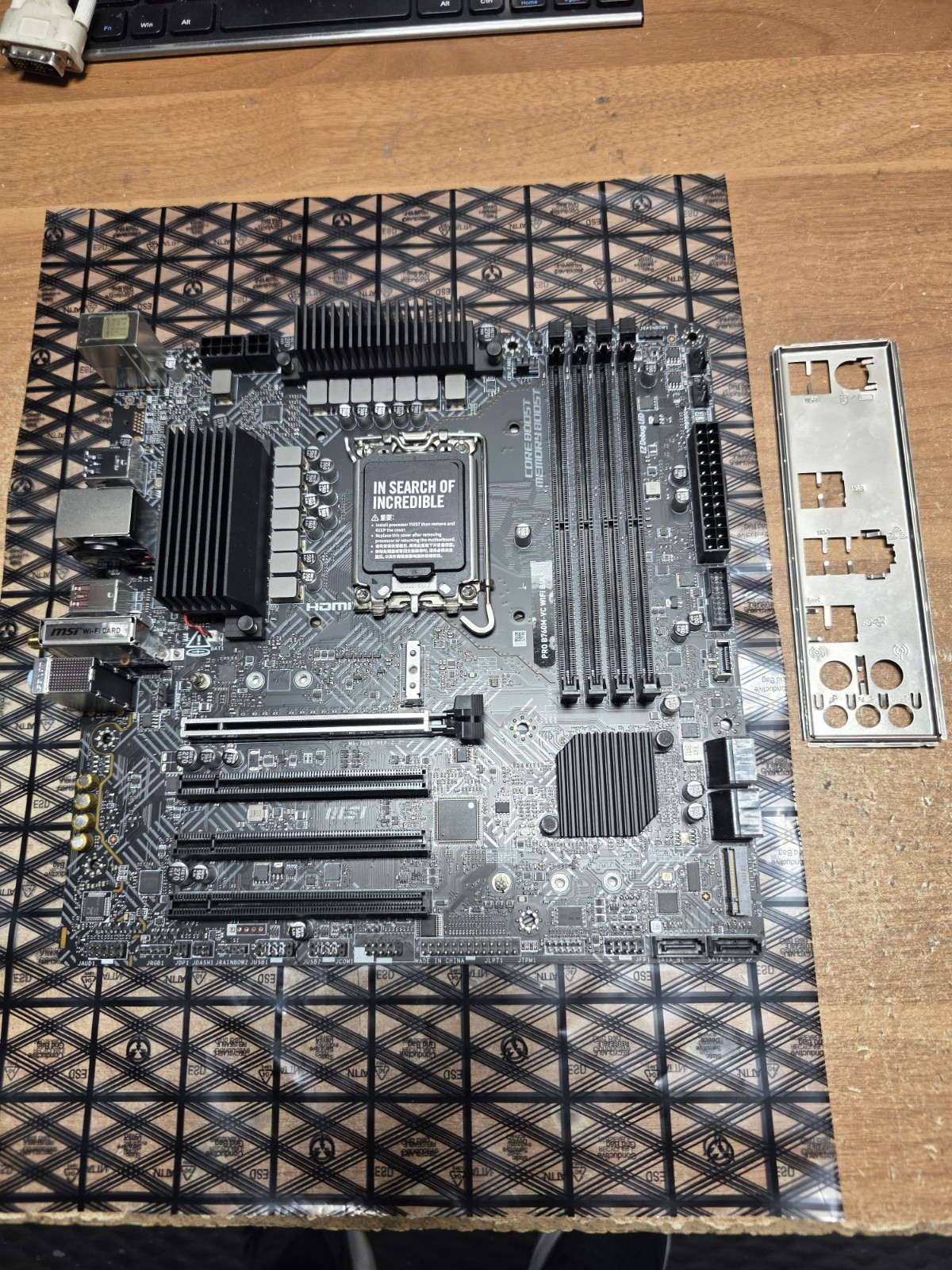 MSI PRO B760M-VC WIFI BULK LGA1700 Motherboard DDR5 Intel B760