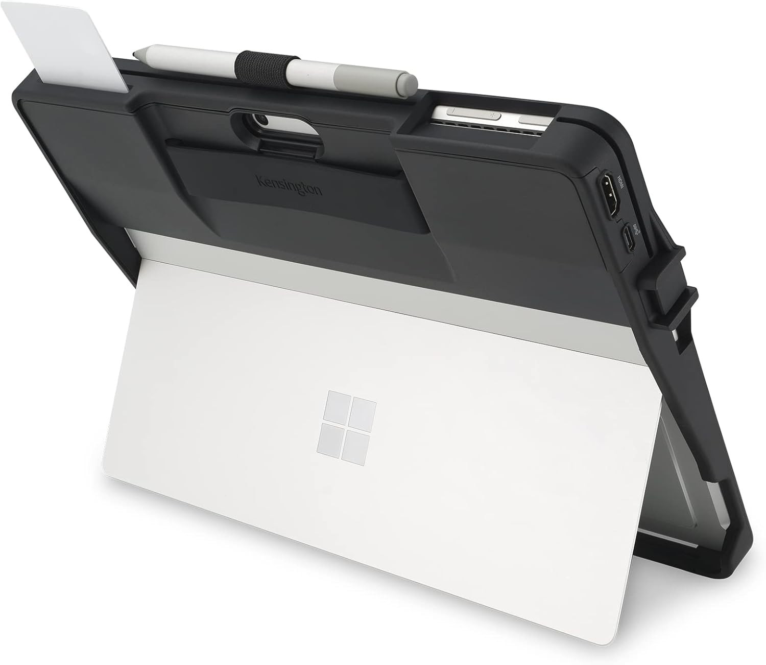 NEW Kensington BlackBelt CAC Smart Card Reader Rugged Case for Surface Pro 9 K62