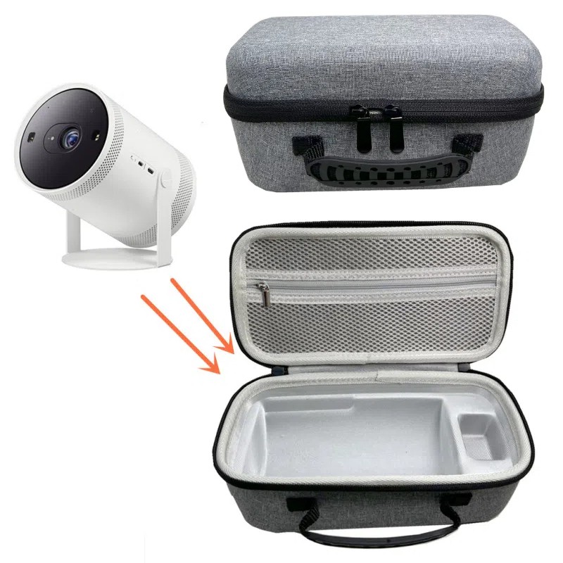 EVA Hard Portable Storage Carry Case for Samsung The Freestyle Projector Travel