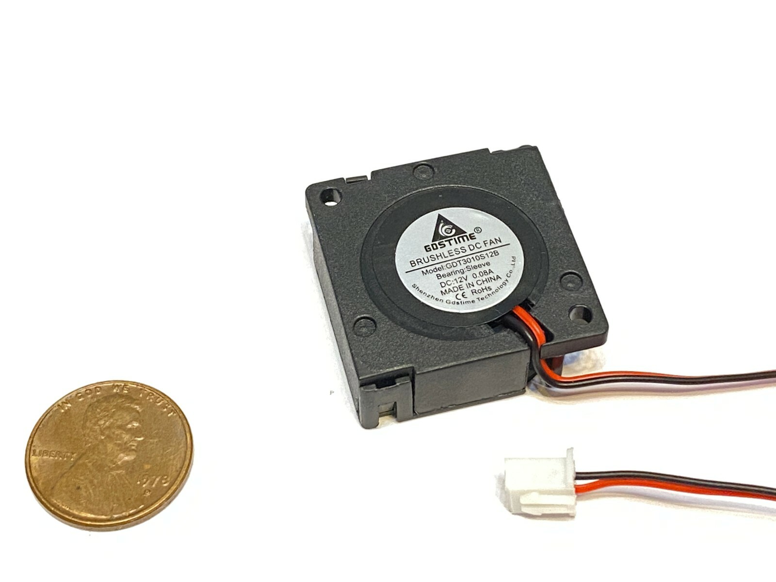 1 Piece 12v 3010 blower fan computer 3cm 30mm cpu small 3d printer GDSTime