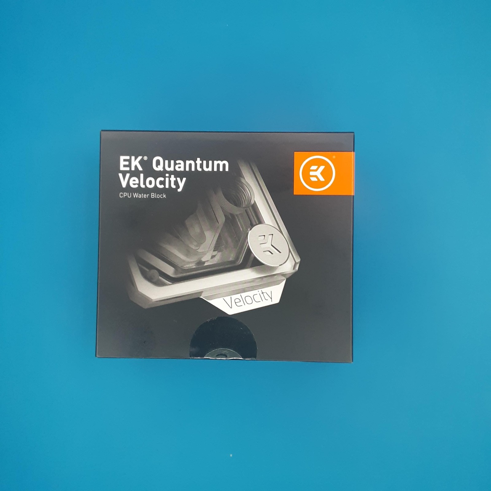 EK-Quantum Velocity D-RGB - Nickel + Frosted Plexi