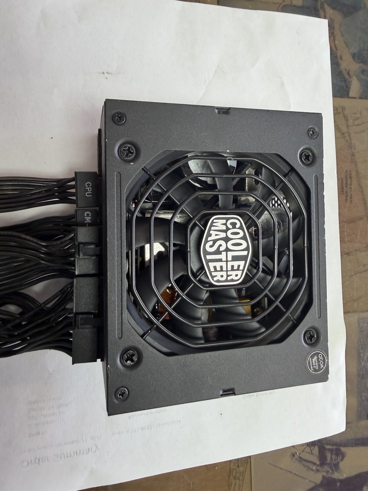 Cooler Master MPY-5501-SFHAGV 550W Switching Power Supply