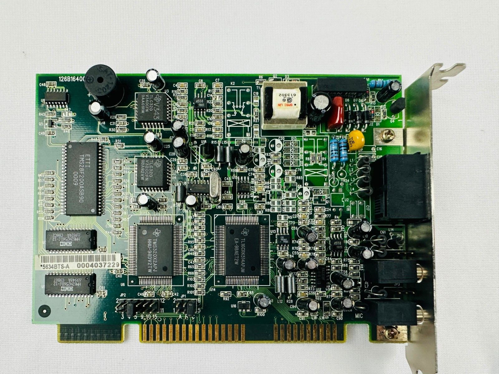 GVC 126B1640000A Internal ISA Fax Modem Card