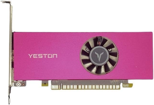 Yeston GTX 1050 TI 4GB GDDR5 Low Profile Small Form Factor Graphics Card
