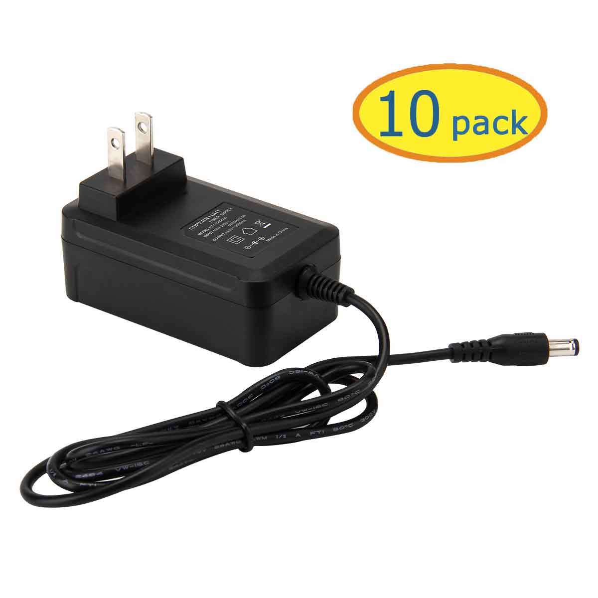 10pcs AC100V-240V To DC12V 2A Switching Power Supply Adapter For LED Strip Light