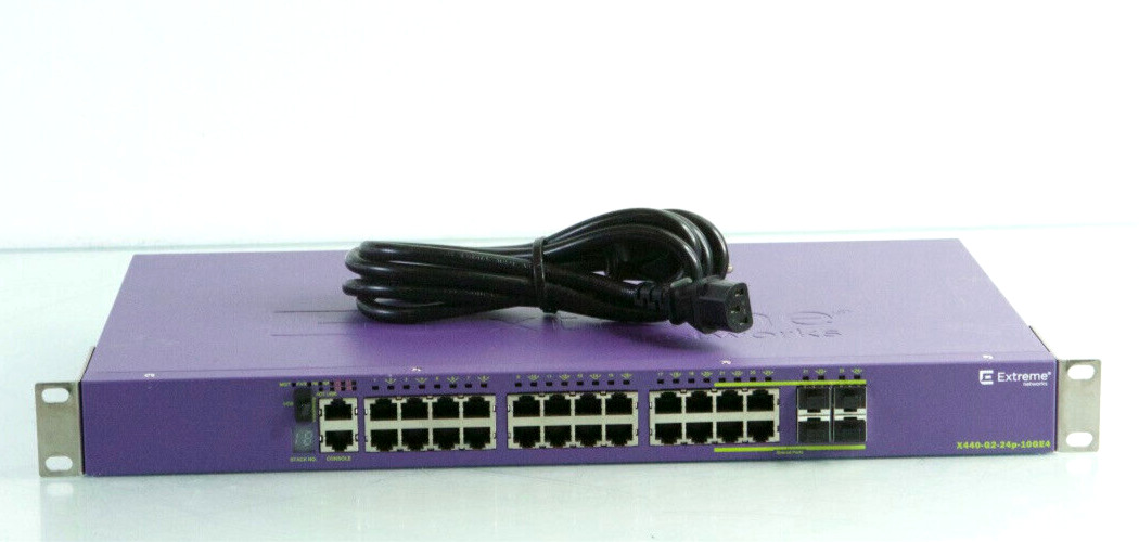 Extreme Networks X440-G2-24P-10GE4 PoE+ Switch n572