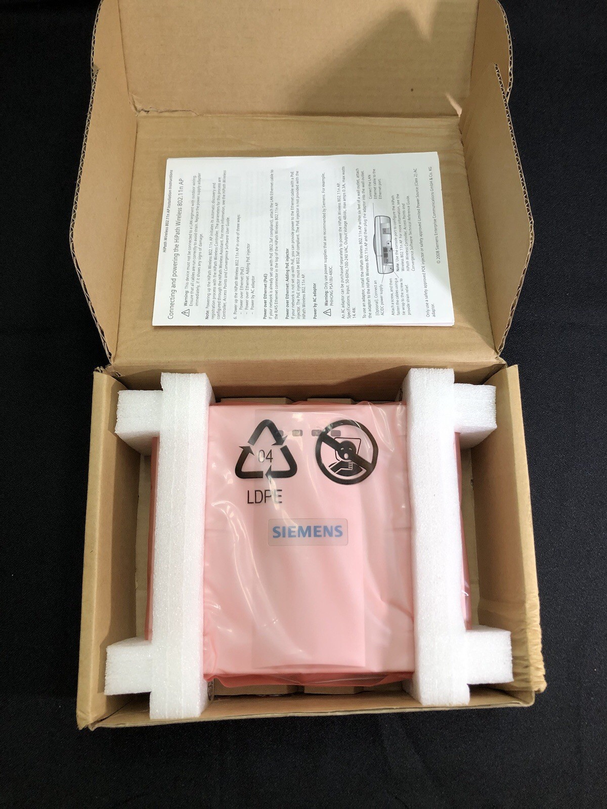 Enterasys Networks - Hipath Wireless Access Point - AP3610. NEVER USED