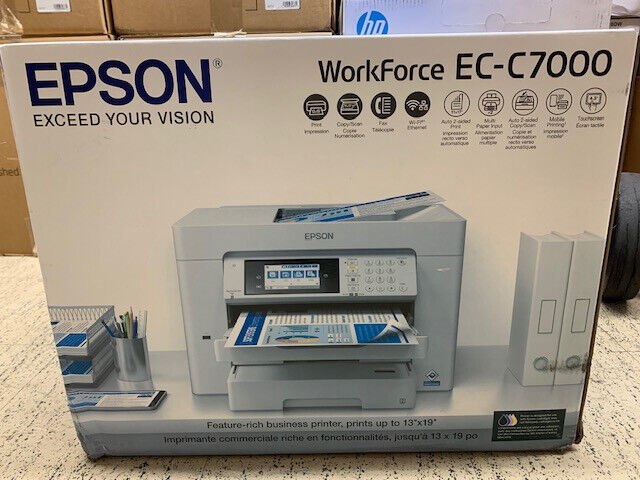Epson WorkForce EC-C7000 Color Multifunction Printer New Sealed box