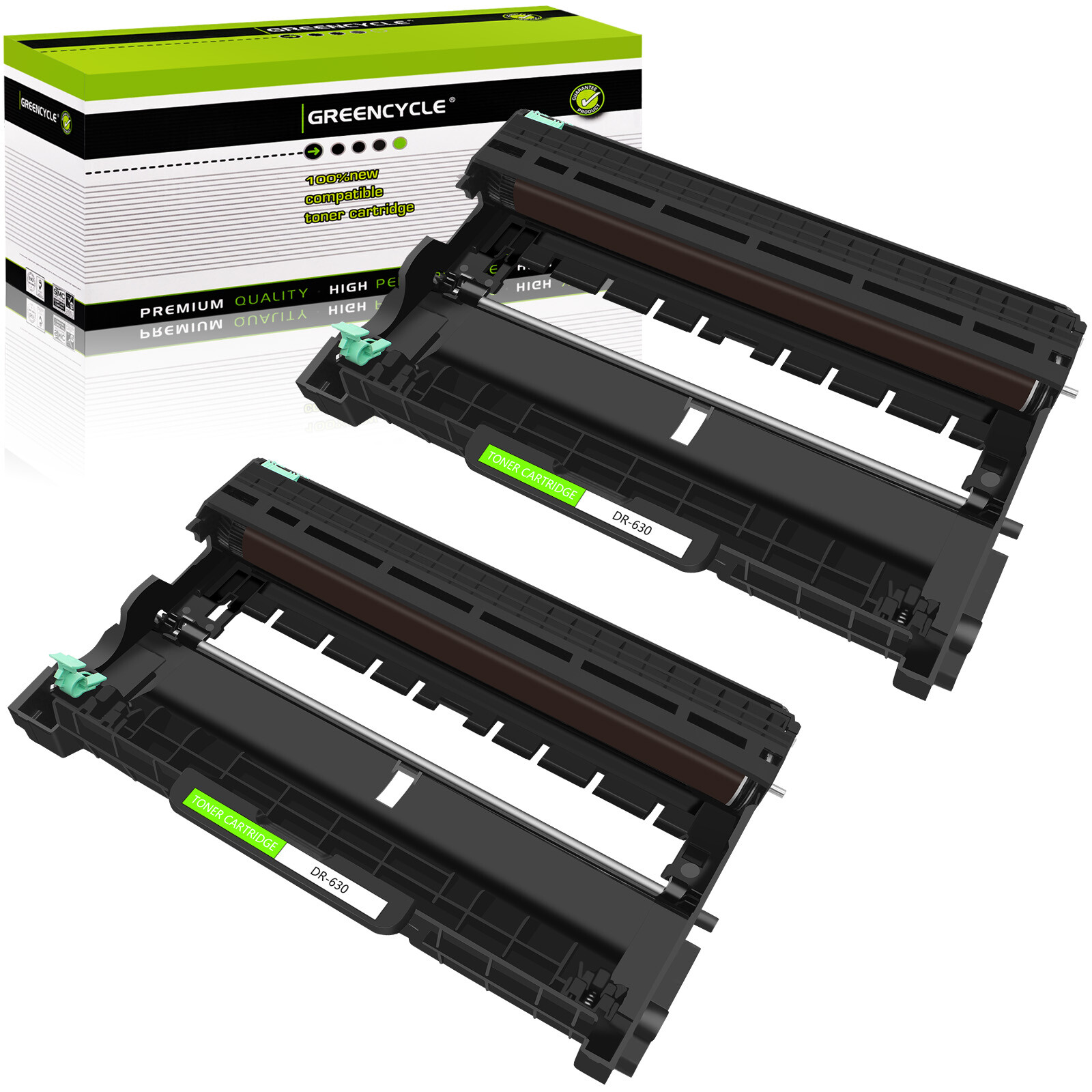 2PK DR630 Drum Unit For Brother DCP-L2500D MFC-L2705DW HL-L2305W HL-L2320D