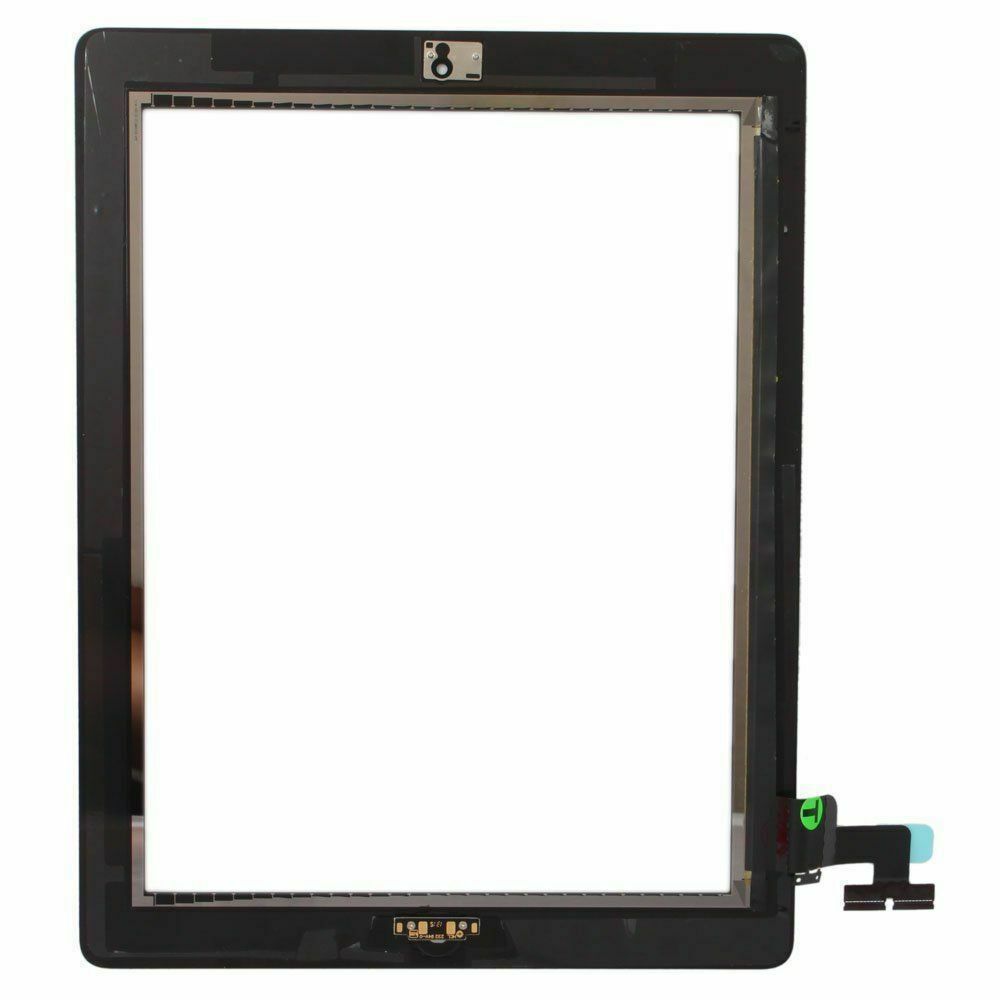 New Glass Touch Screen Digitizer With Home Button Replacement For iPad 2 2nd Gen