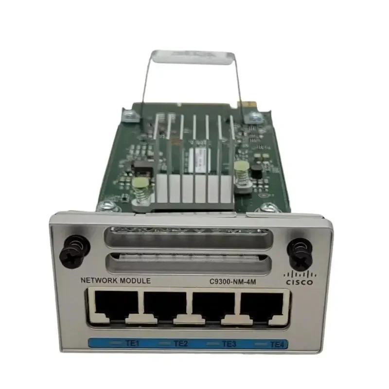 New Cisco Catalyst 9300 Series 4x Multigigabit Network Module C9300-NM-4M