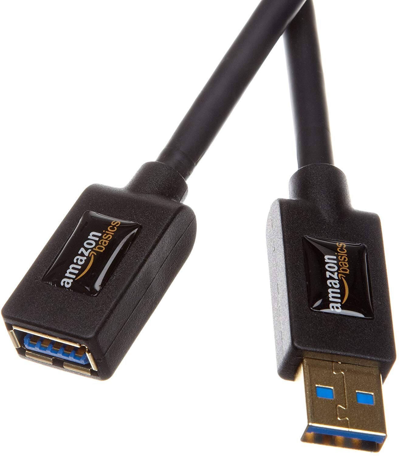AmazonBasics A-male to A-female 6ft. USB 3.0 Extension Cable %