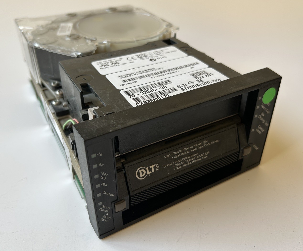 IBM Quantum TH5AA-MH DLT  4000 SCSI SE Tape Drive.  
