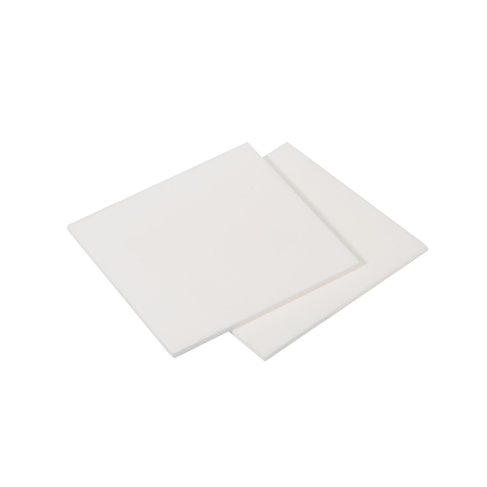 Alumina Ceramic Sheet Square Cooling Pad Insulating 2pcs 50x50x1.5mm