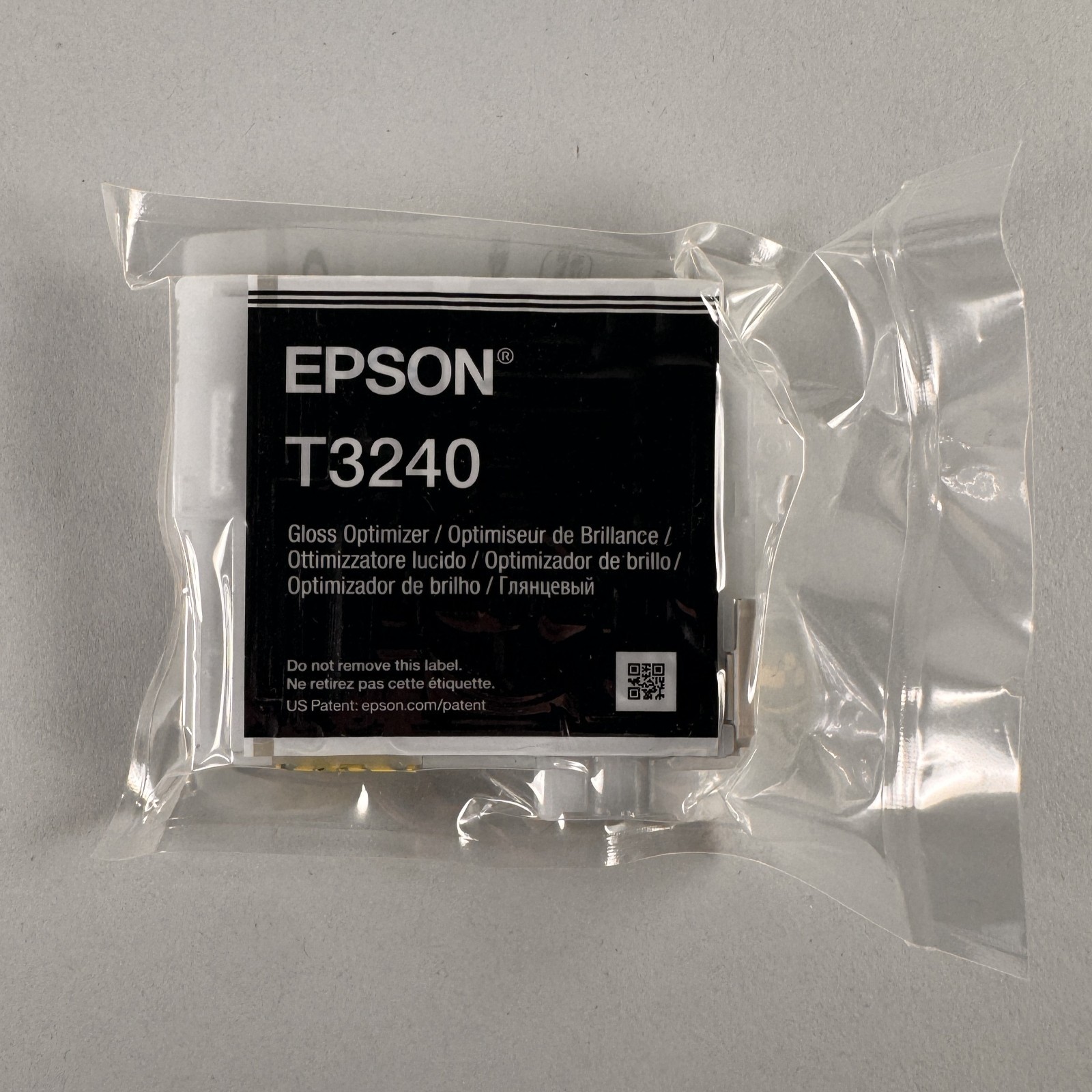 NIP Genuine Epson T3240 Gloss Optimizer Ink Cartridge for Sure Color P400. FS.