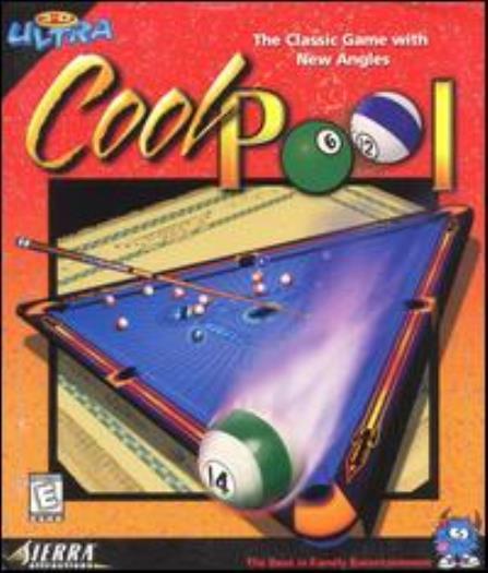 3D Ultra Cool Pool PC CD crazy odd table variations, shoot billiard balls game