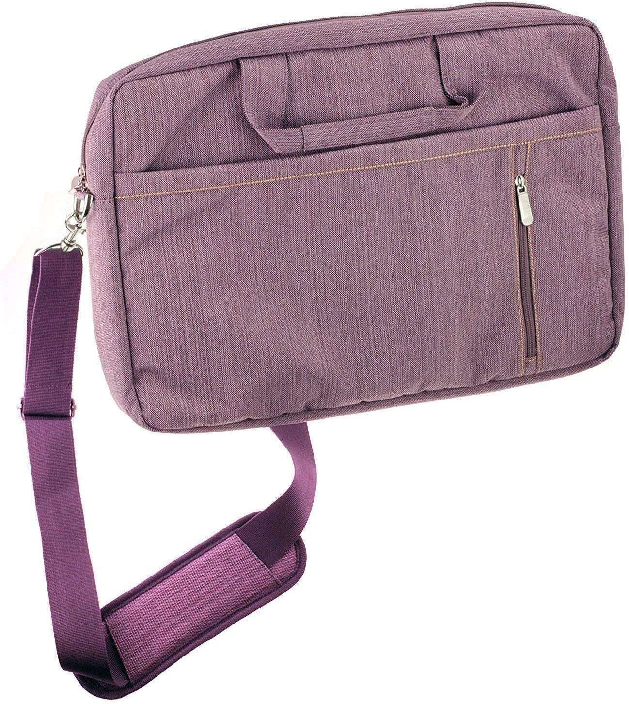 Navitech Purple Water Resistant Graphics Tablet Bag For Wacom Movink 13 Graphics