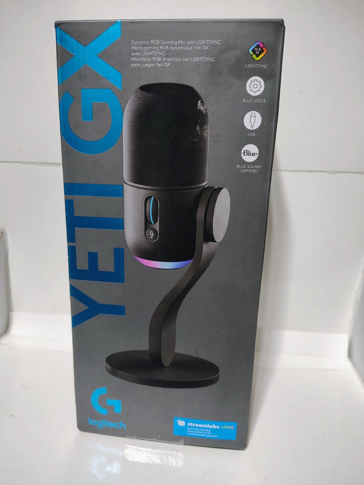 Brand New Logitech G Yeti GX Factory Sealed