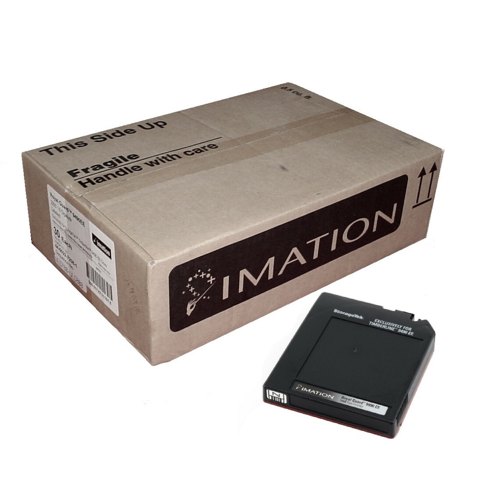 Imation 9490EE 12017 1.6GB Tape Cartridge Storagtek Timberline 9490 EE NEW CASE