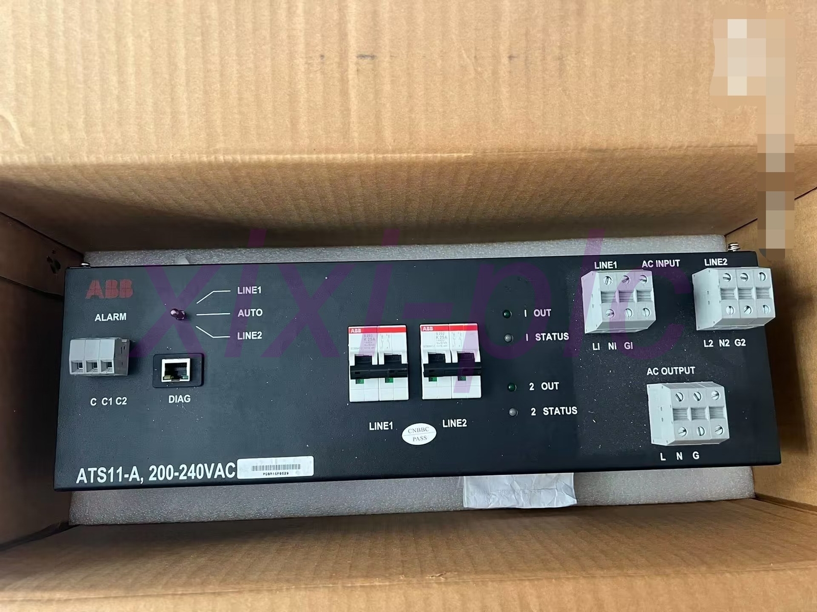 1pcs NEW  ABB   ATS11-A, 200-240VAC   Power switch   DHL shipping