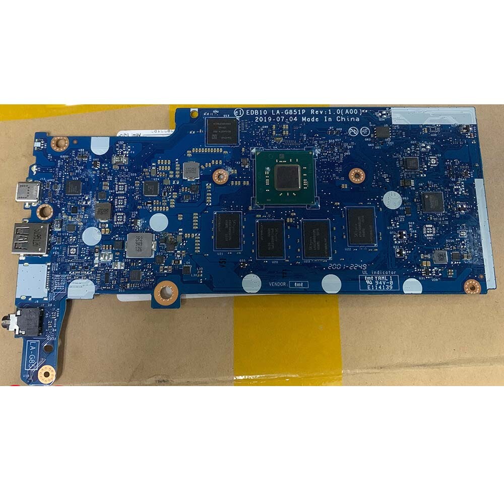 For Dell Chromebook 11 3100 N4000 4G 16G Motherboard LA-G851P 0GD6HC GD6HC