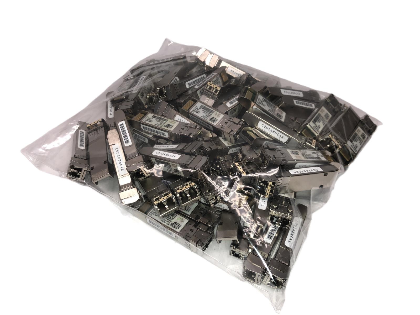 (LOT OF 77) Genuine Cisco SFP-10G-SR / 10-2415-03 Transceiver Module / Holo -VGC