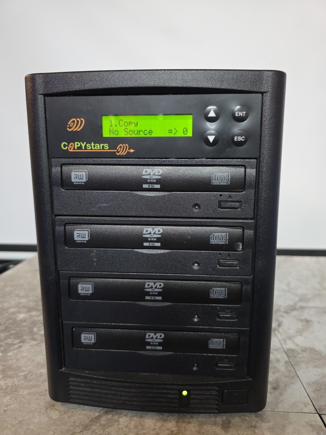 UNTESTED Copystars CD/DVD Duplicator 1-3 Target