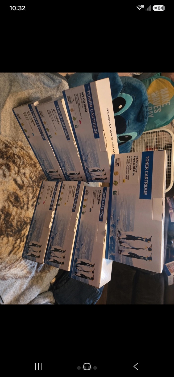 7pk Toner Cartridge - HP Color LaserJet 