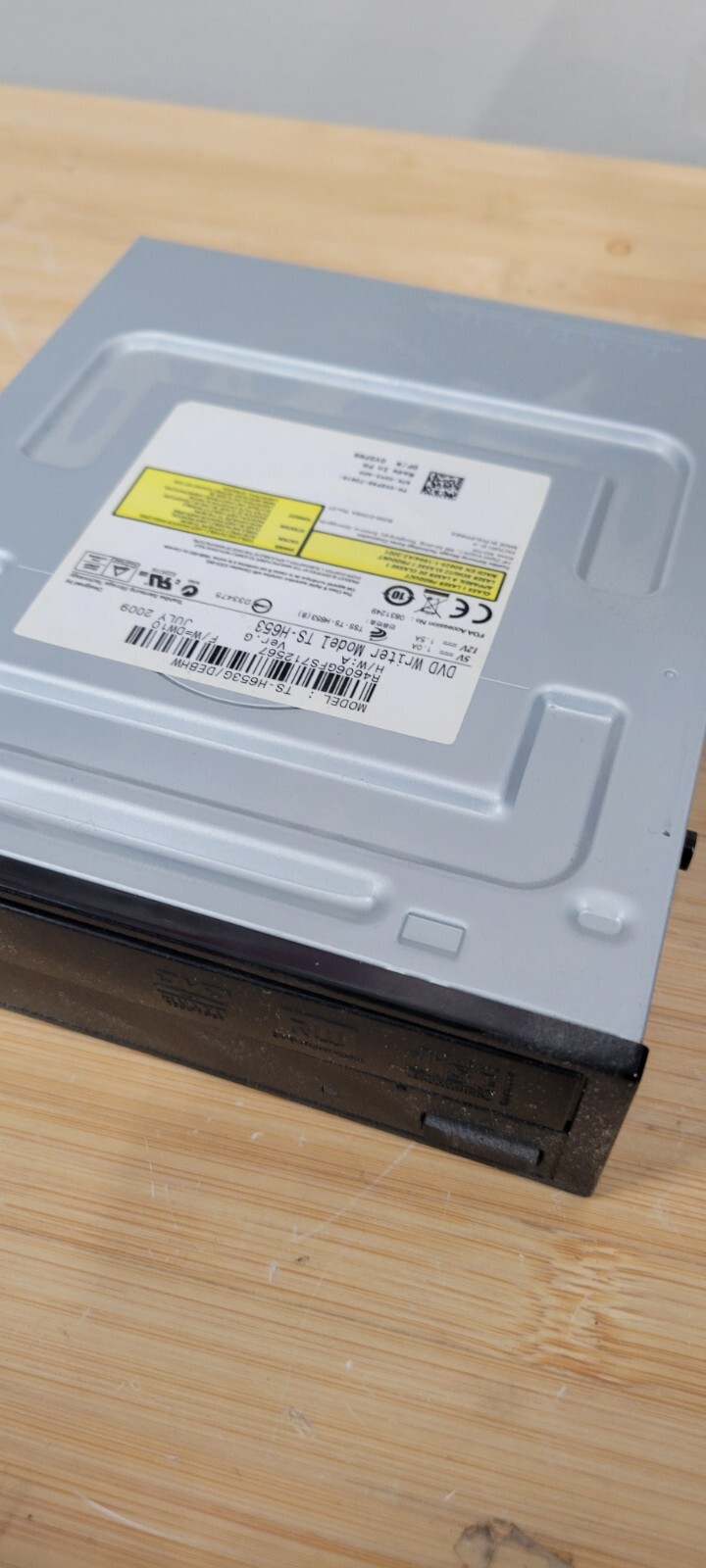 HP DVD Writer Model TS-H653 Lightscribe UNTESTED