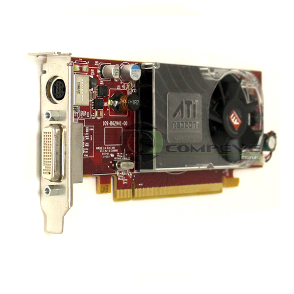  ATI Radeon HD 3450 256MB DDR2 PCI Express x16 DMS-59/S-Video Card Dell Y103D 