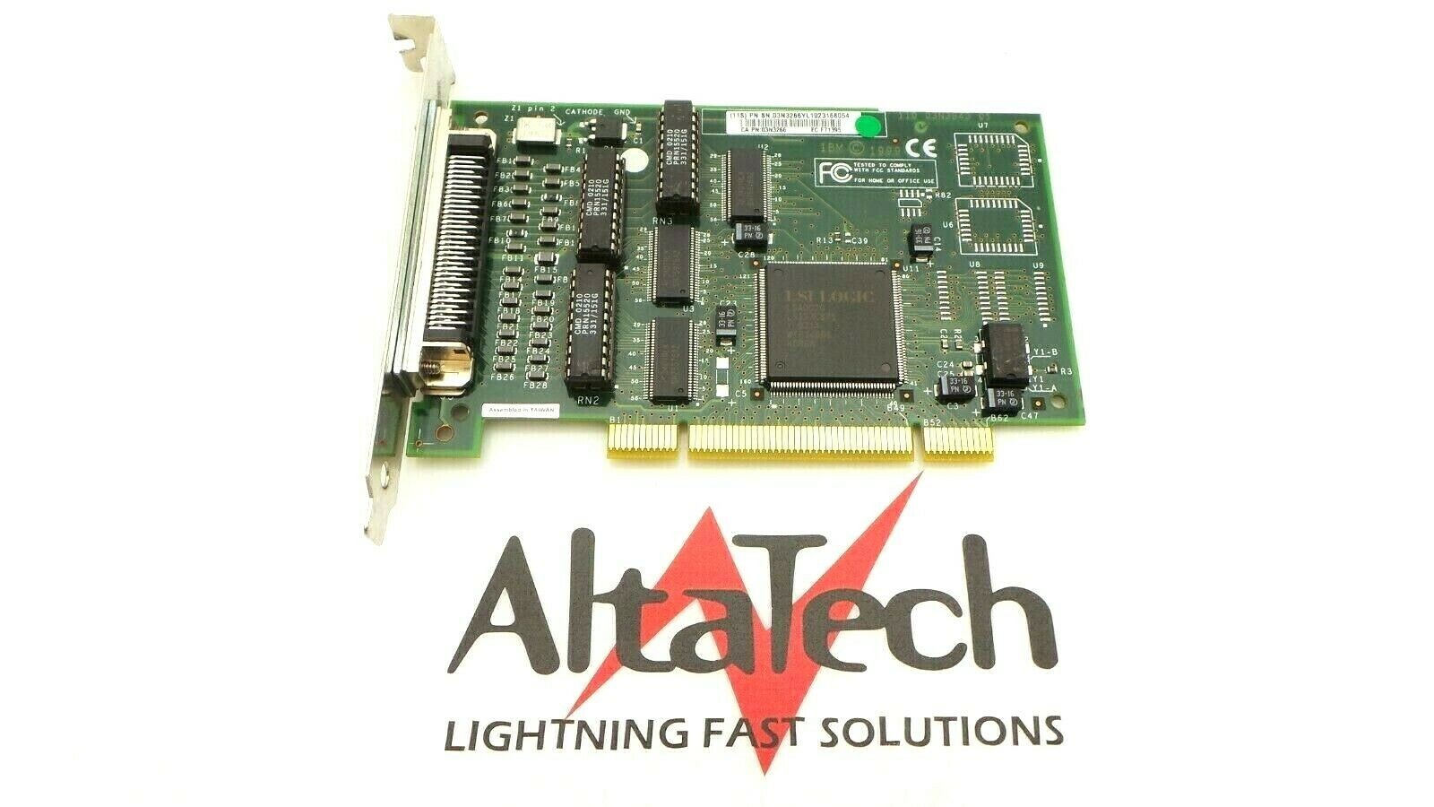 IBM 03N3266 4-U SCSI PCI Universal Ultra Differential Card - Fully Tested